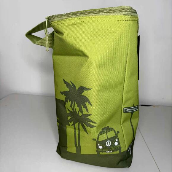 Set of 3 — Trader Joe’s Large Reusable Insulated Cooler Tote Bag Olive Green NWT - Picture 12 of 16